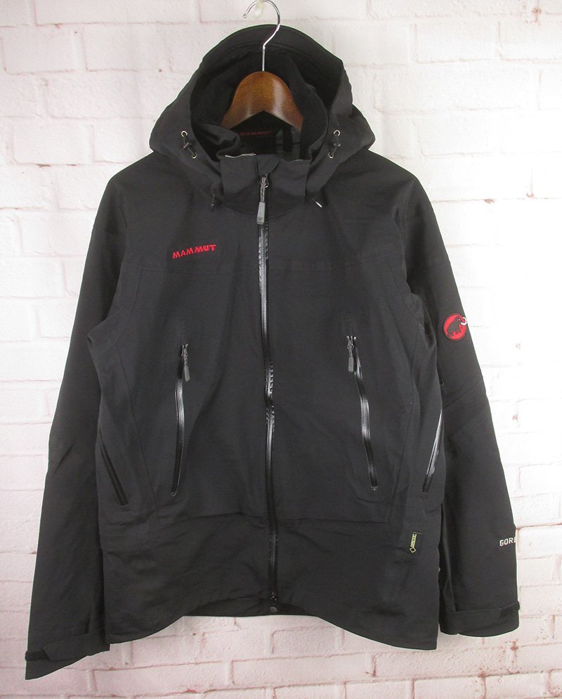 MAJ20009 MAMMUT マムート ゴアテックス アイスフォールジャケット マウンテンパーカー JP1010-17280 ASIA L ブラック系