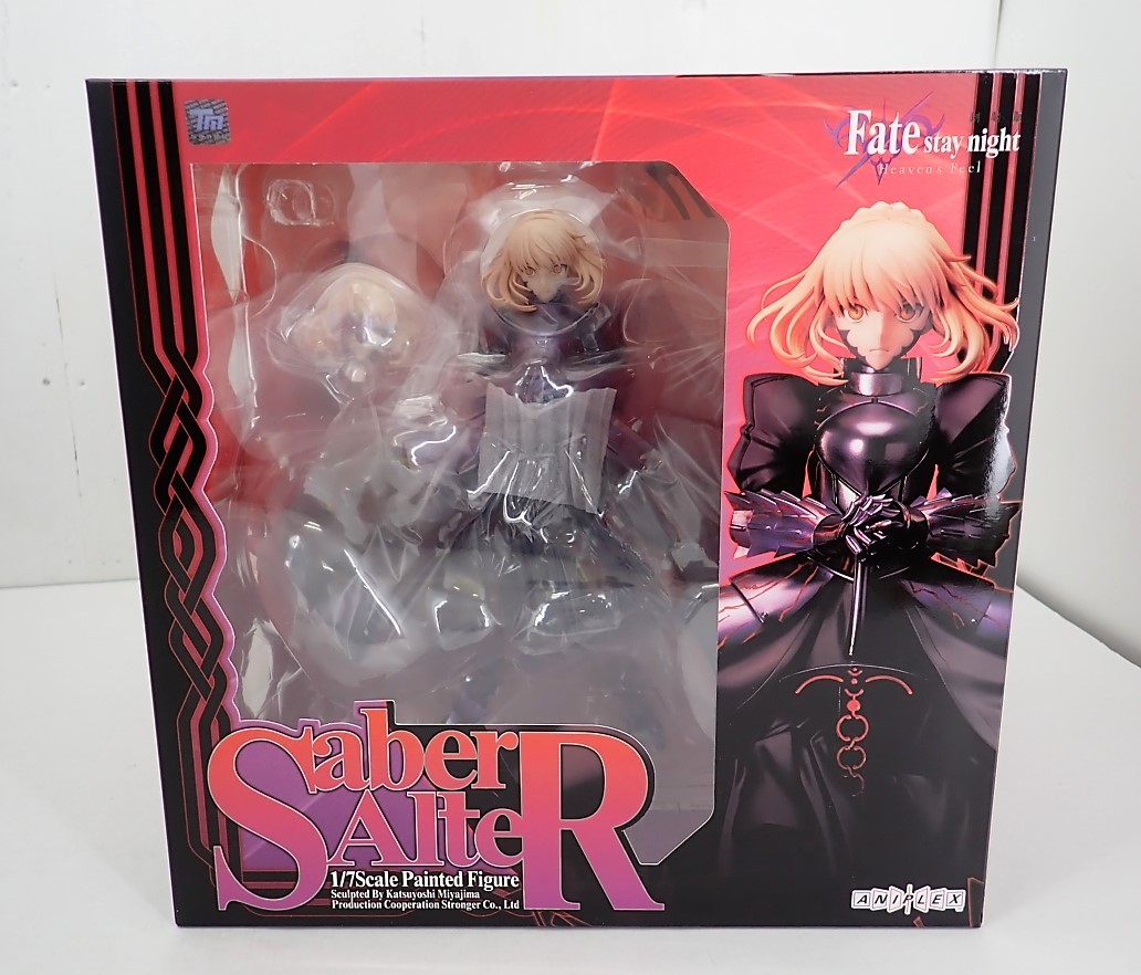 27△120/【未開封】アニプレックス 1/7 セイバーオルタ 劇場版 Fate