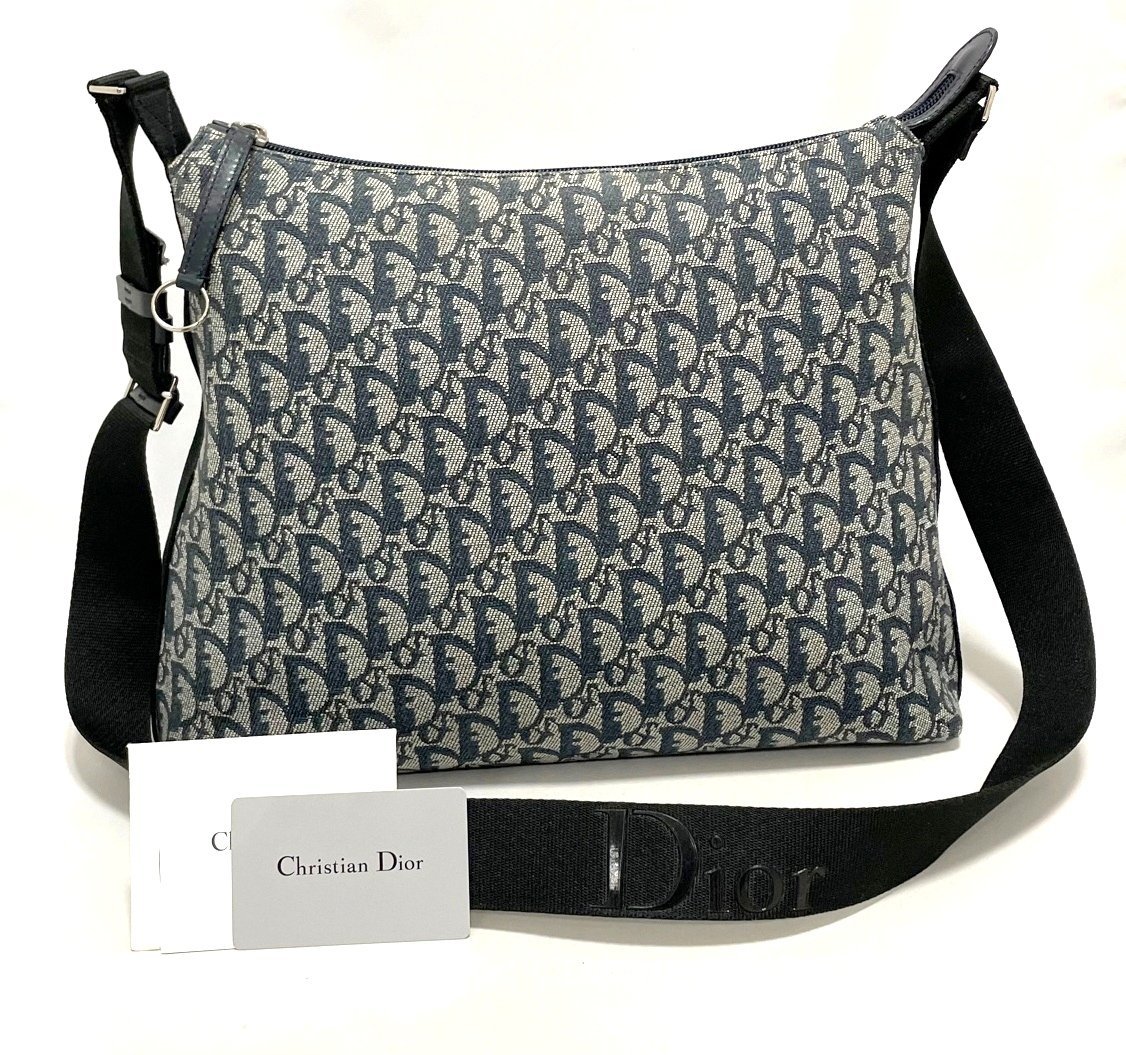 ChristianDior クリスチャンディオール トロッタ― 柄 斜め掛け