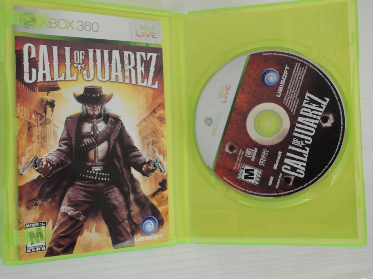 XBOX360 CALL OF JUAREZ 北米版 US Version／US Edition_画像2