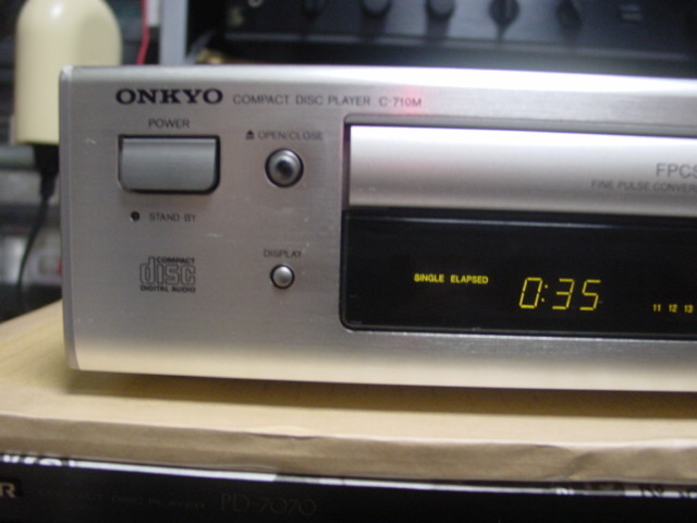 ◇ONKYO CDプレーヤー　C－７１０M　！動作品！　美品　_画像2