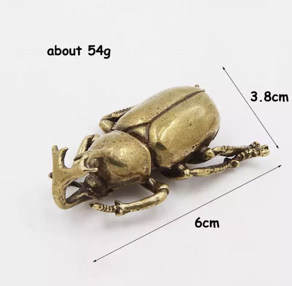 ヤフオク! - 銅のカブトムシ 昆虫 虫 甲虫 兜虫 カブトムシ 
