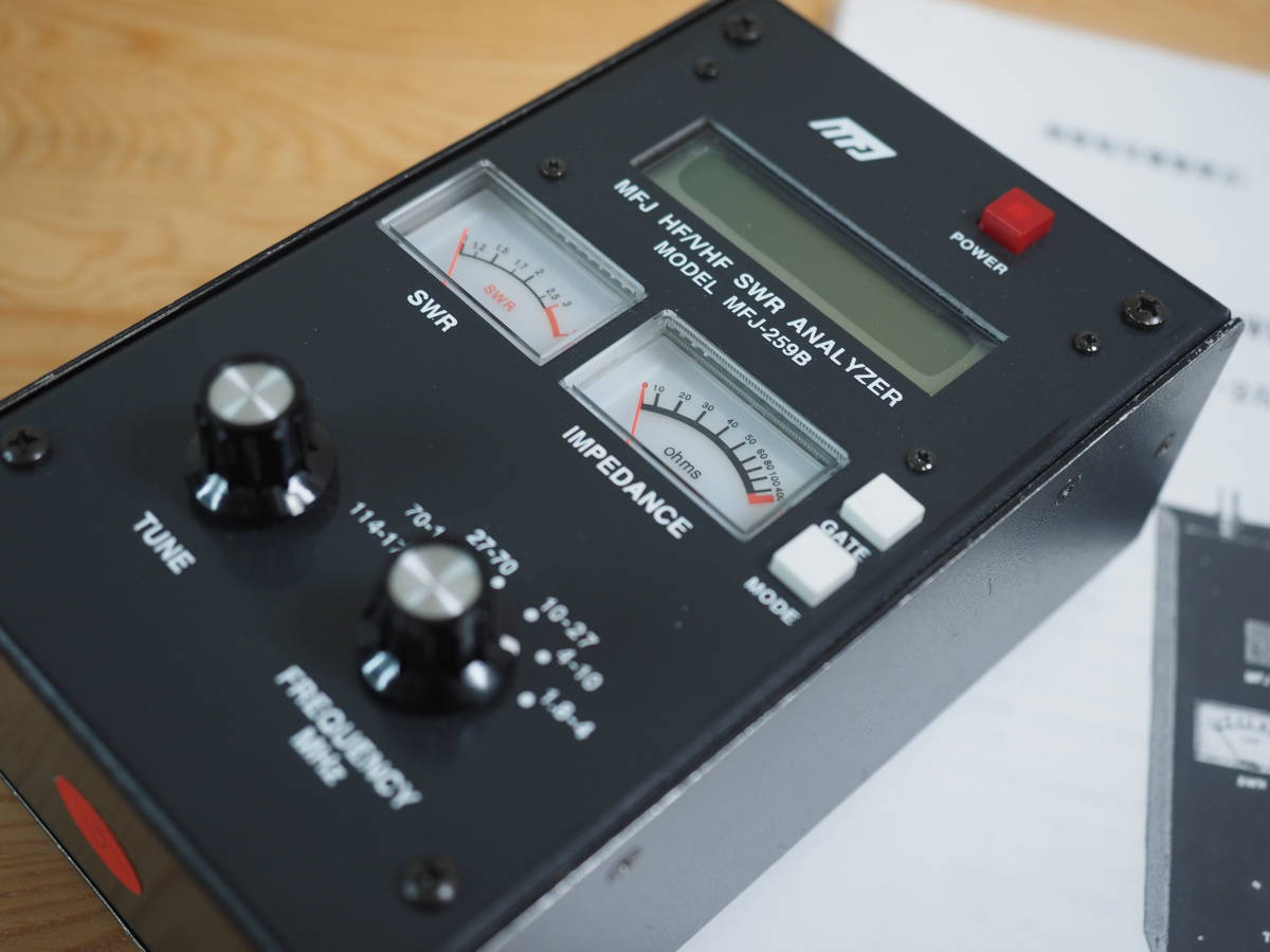 ヤフオク! - 送料無料 MFJ-259B HF/VHF SWRアナライザー