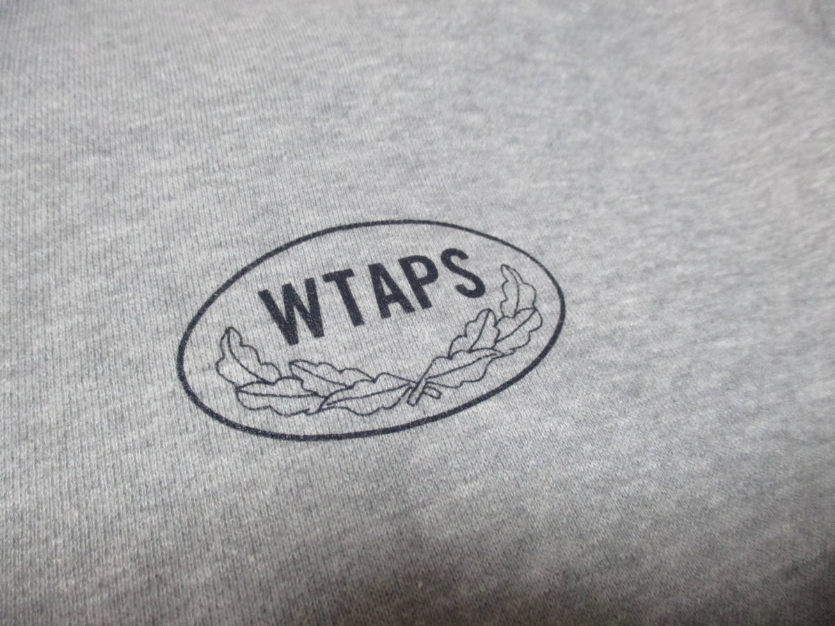 21SS WTAPS ACADEMY HOODED GRAY L フーディー centrorenovo.com.br