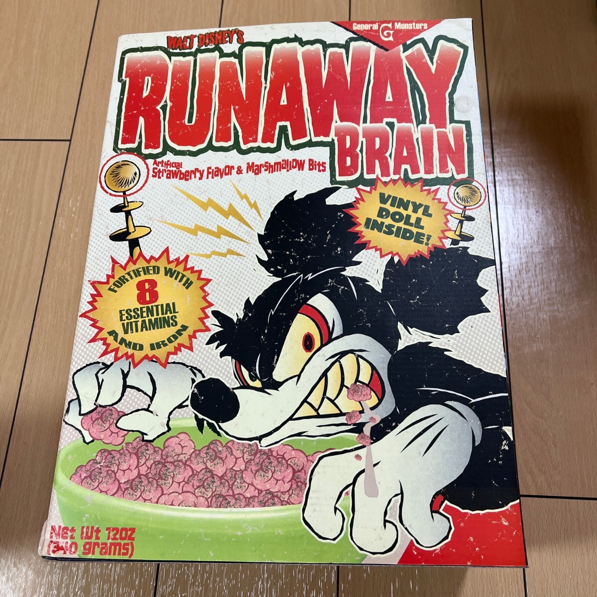 U.S.A限定300体RUNAWAY BRAINクレイジーミッキー ミッキー オリジナルカラー版 USA 限定 300体 RUNAWAY BRAIN