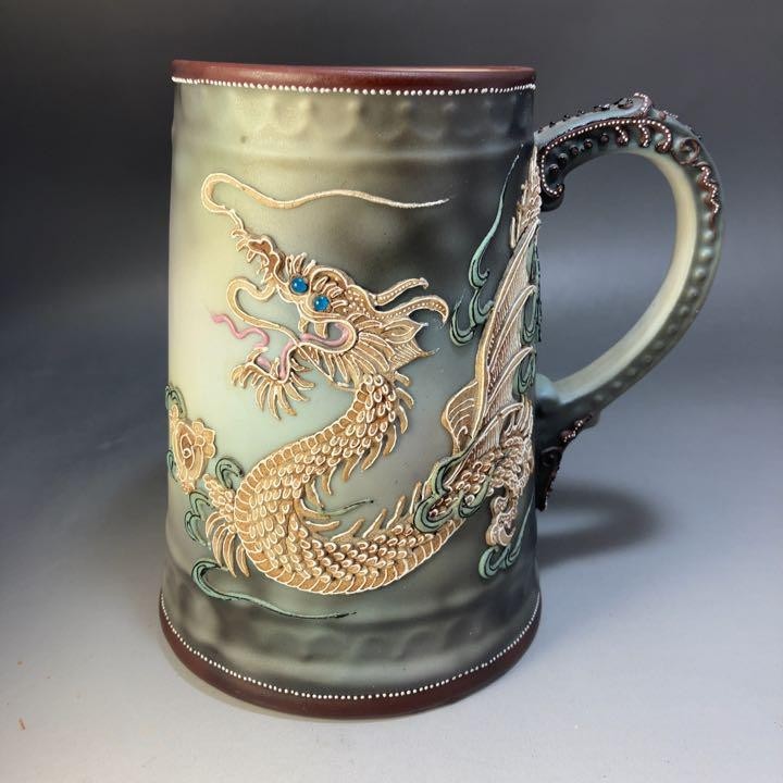 格安店 激希少 逆輸入 オールドノリタケ 花瓶 高さ12.2cm WW1800