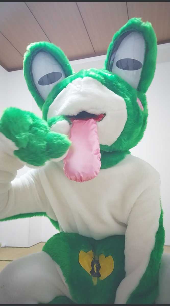 【ストファー 着ぐるみ】 カエル ファースーツ コスプレ fursuit furryの画像4