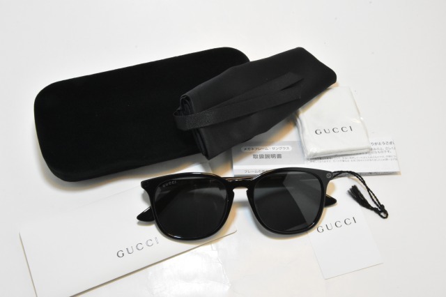 SALE定番】 ヤフオク! - グッチ サングラス GUCCI GG0154SA 001