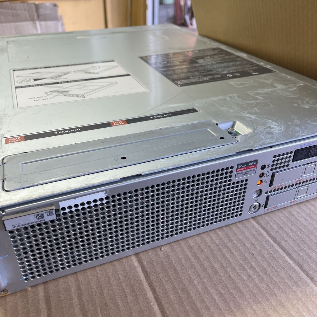 (T15)富士通 SPARC Enterprise M3000 詳細不明 通電のみ