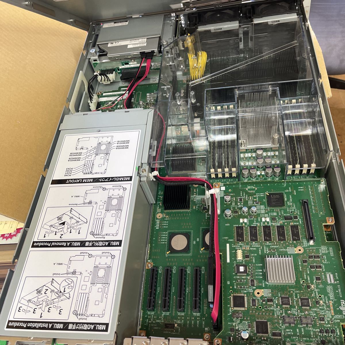 (T15)富士通 SPARC Enterprise M3000 詳細不明 通電のみ_画像5