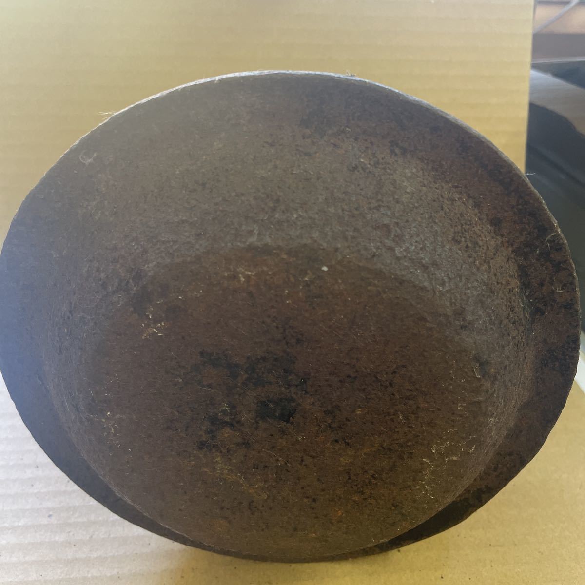1)鉄瓶 土器形 煎茶道具 1)鉄瓶 土器形 煎茶道具