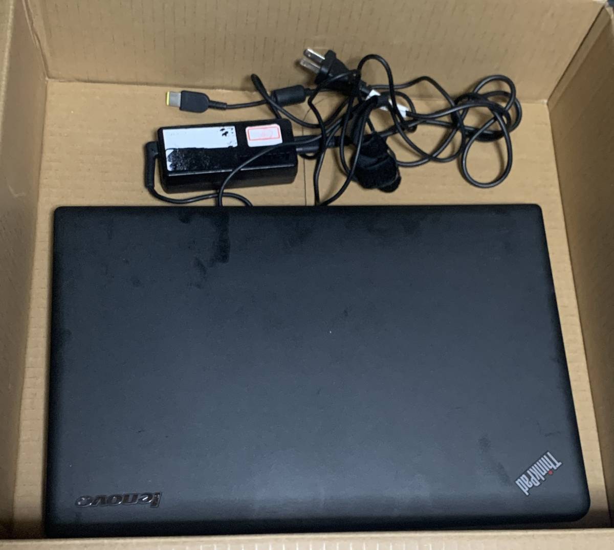 【不良有】Lenovo ThinkPad E540 i5-4310M 8GB 128GB SSD DVDドライブ有 Windows10Pro / 15.6型 Wifi有 ACアダプター付属_画像1