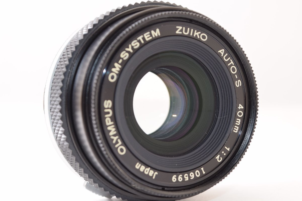 ☆極上品☆ OLYMPUS オリンパス OM-SYSTEM ZUIKO AUTO-S 40mm F2 希少