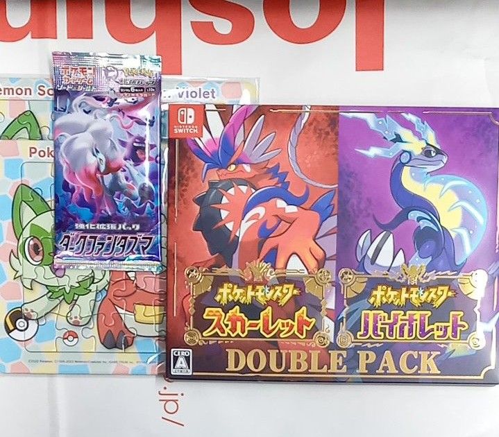 【Switch】『ポケットモンスター スカーレットバイオレット』 ダブルパック【 豊富なおまけ付き】