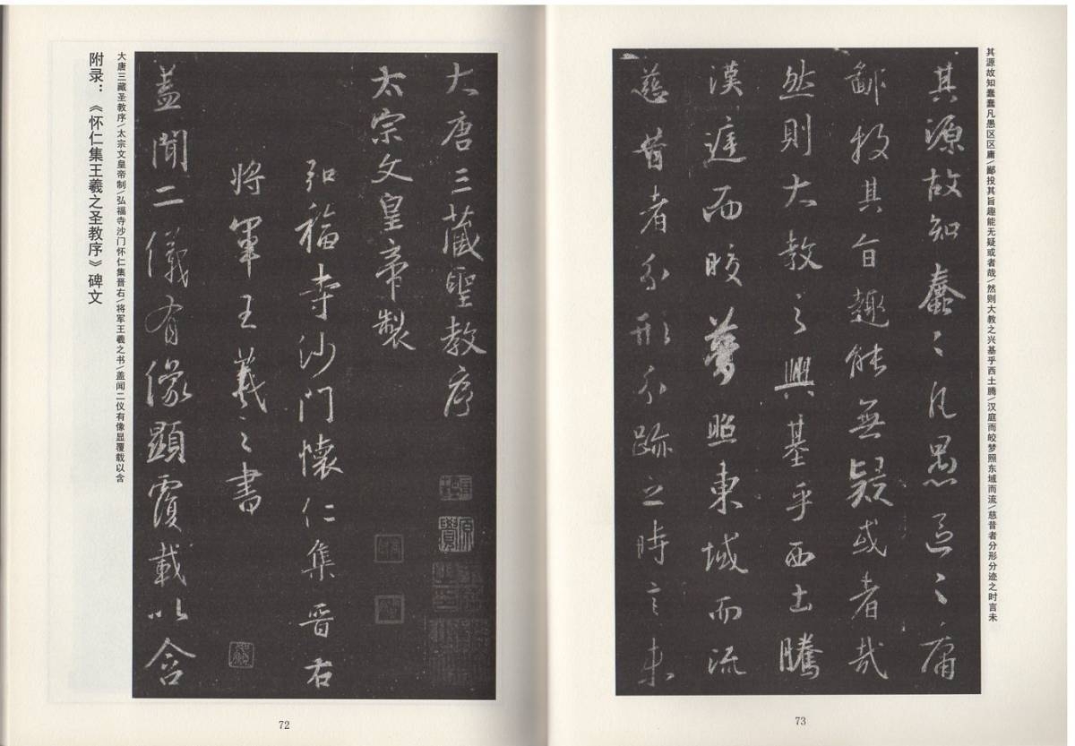 9787534453557 懐仁集王羲之聖教序　書道指導教程　中国書道　中国語書籍 _画像3