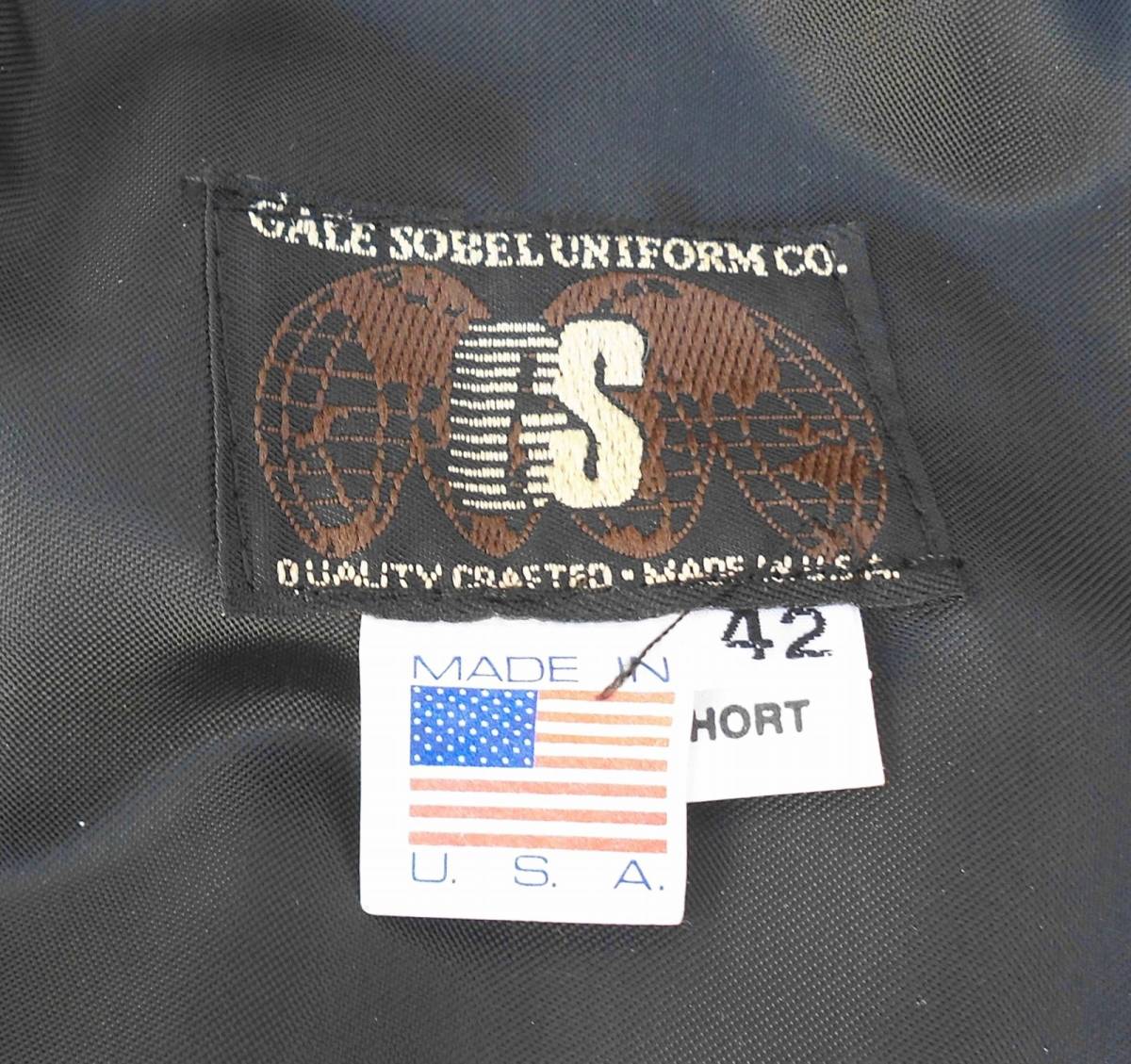 【2832】実物 US ポリスジャケット タグ付き未使用 USサイズ42の画像8