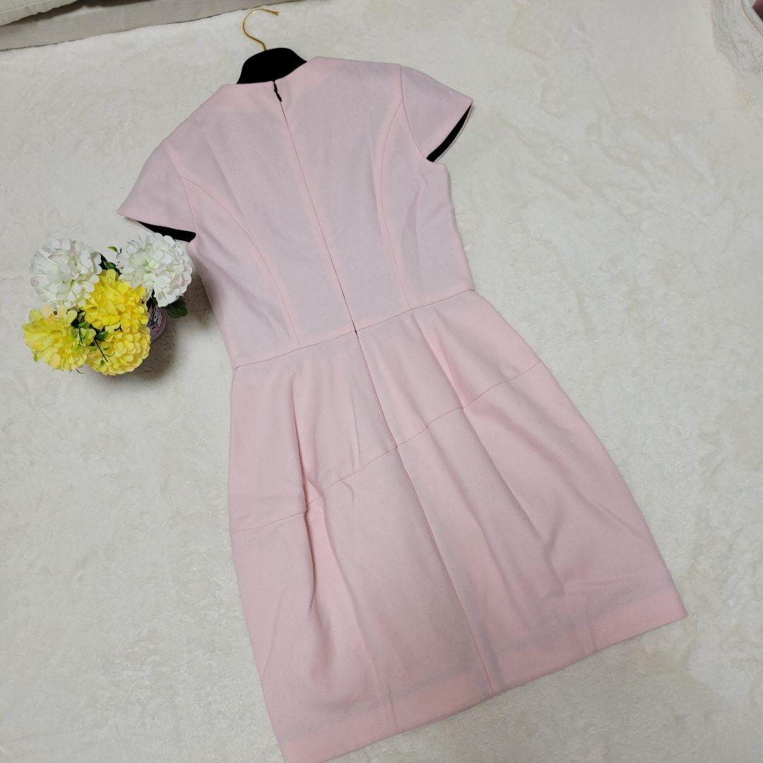 ヨーコチャン　可愛いピンクウール　ワンピース　ドレス_画像7
