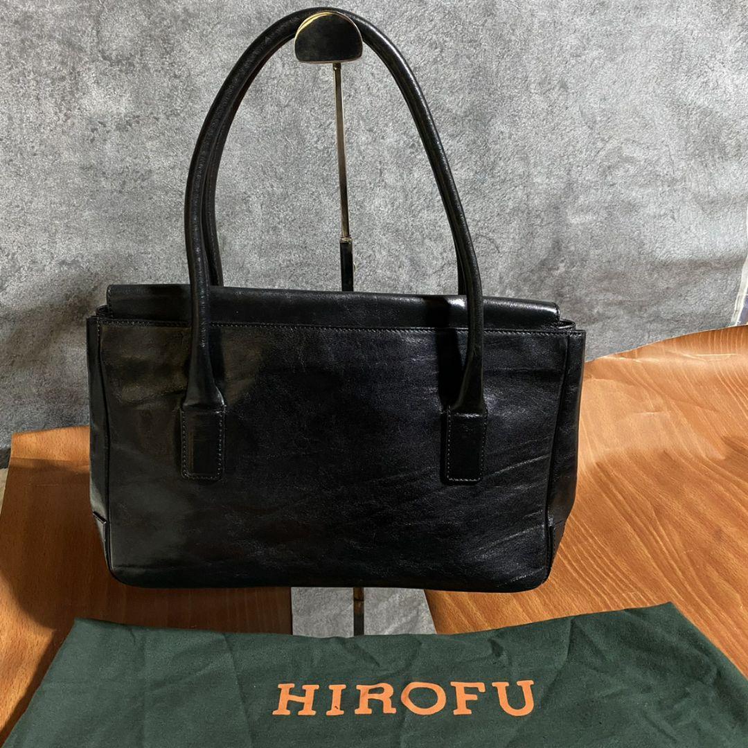 HIROFU ヒロフ ハンドバッグ ブラック 鞄