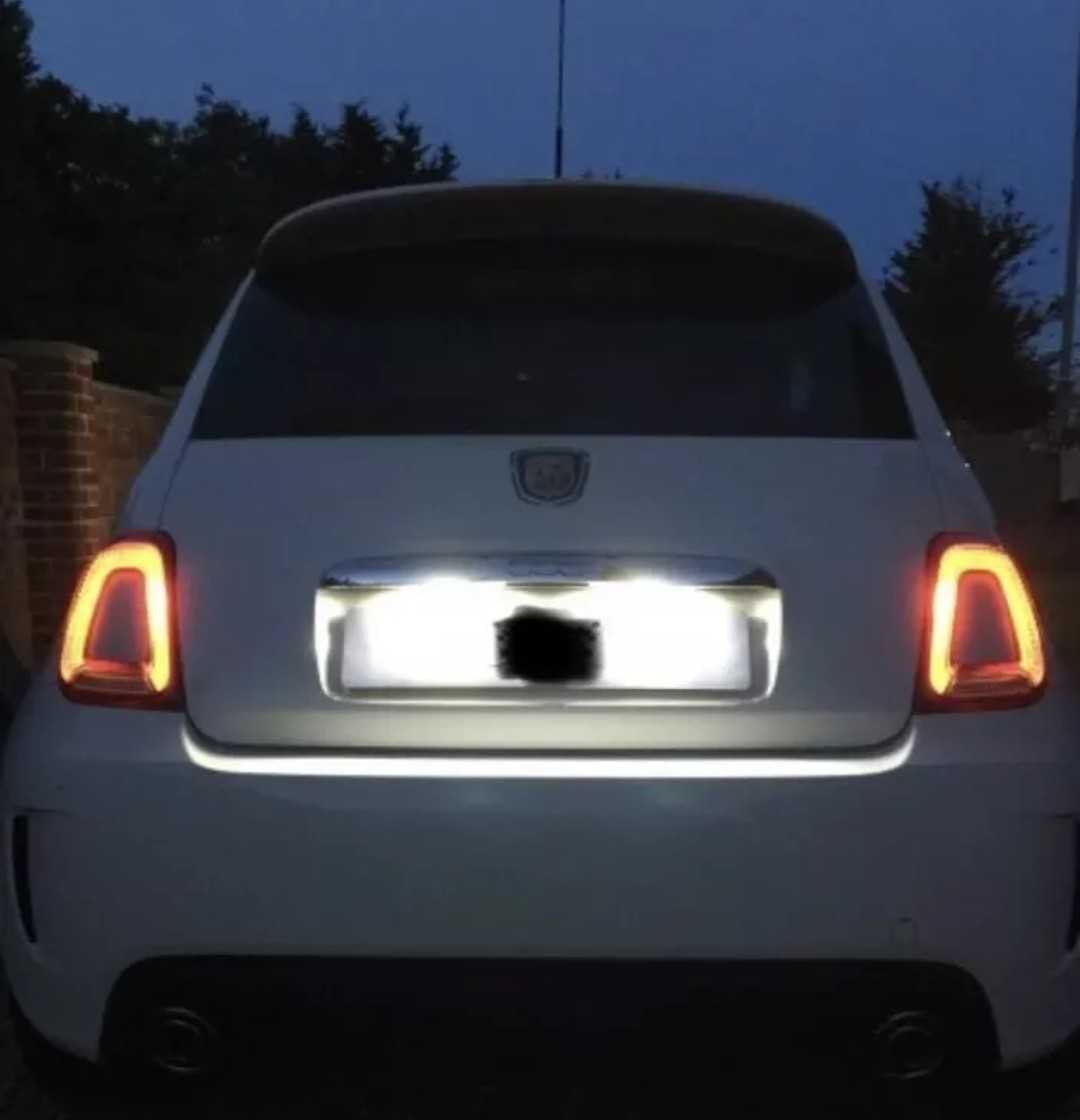 アバルト LED ライセンスランプ 595 500 ナンバー灯 ABARTH