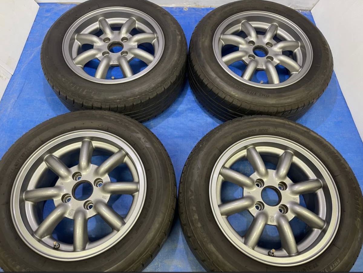 2021超人気 希少ワタナベ 14インチ 6J 4穴PCD 100 オフセット35 当時物