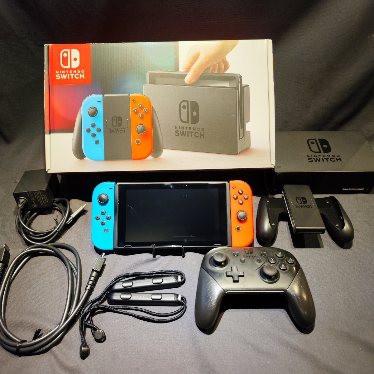 特別オファー NINTENDO SWITCH 本体 HAD-S-KA プロコン付き kead.al