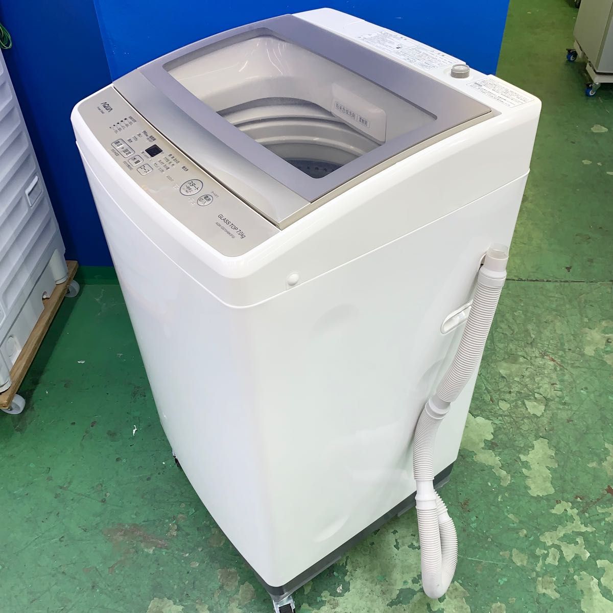 AQUA 全自動洗濯機 2020年7kg 美品 大阪市近郊配送無料｜Yahoo!フリマ 