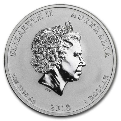 [ written guarantee * capsule with a self-starter ] 2018 year ( new goods ) Australia [ Dragon . Tiger * dragon ..] original silver 1 ounce silver coin 