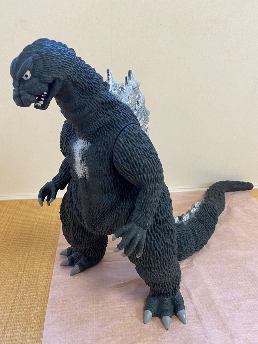 ゴジラ　GODZILLA 特大フィギュア　ソフビ BANDAI 1988 東宝