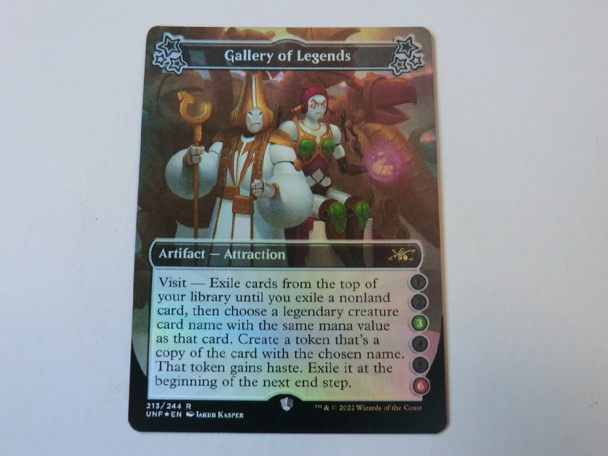 MTG 美品 【Gallery of Legends（3,6）（FOIL）】 （レア） アンフィニティ unfinity 英 1枚迄_画像1