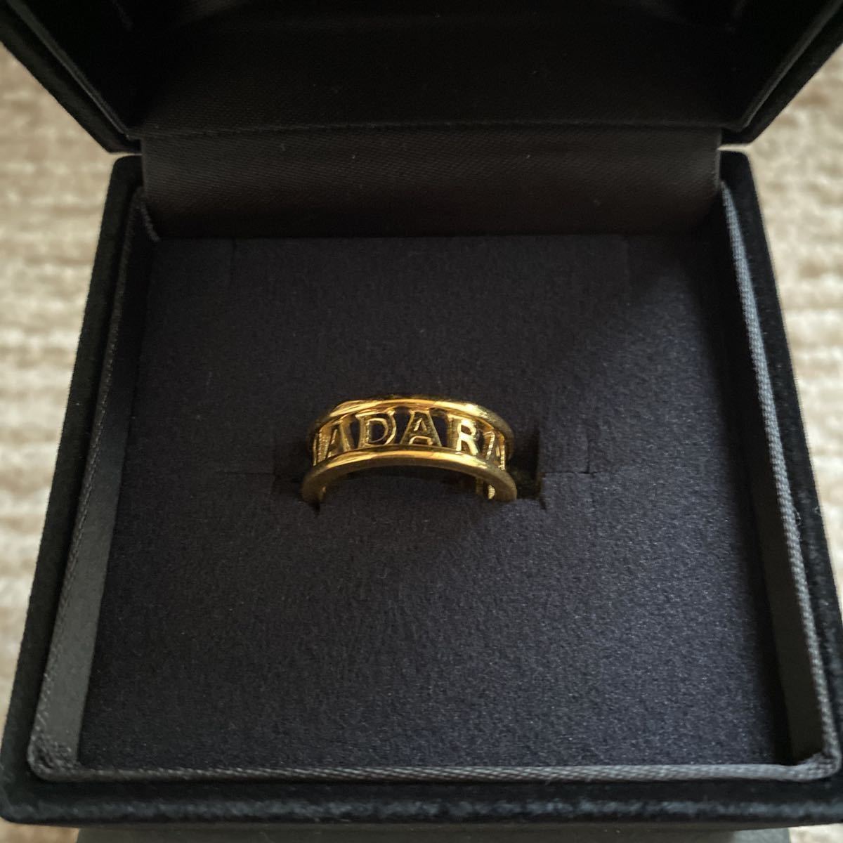 MADARANINGEN マダラニンゲン『LOGO RING 18k gold plated』サイズ14号 定価22,000円(税込) 新品未使用  送料無料 京 DIR EN GREY sukekiyo