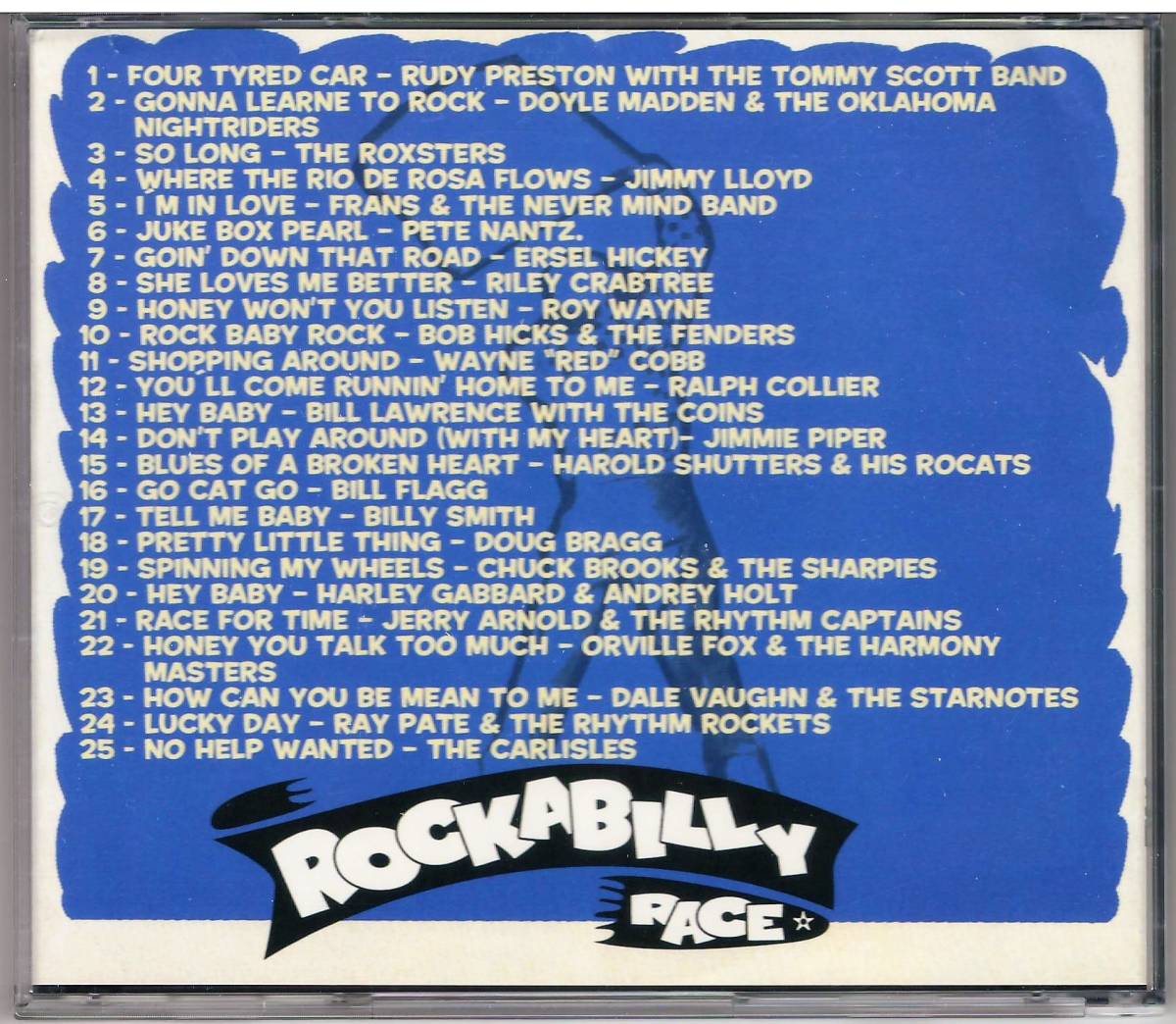 「ROCKABILLY RACE Vol.4」CD 送料込 ロカビリー