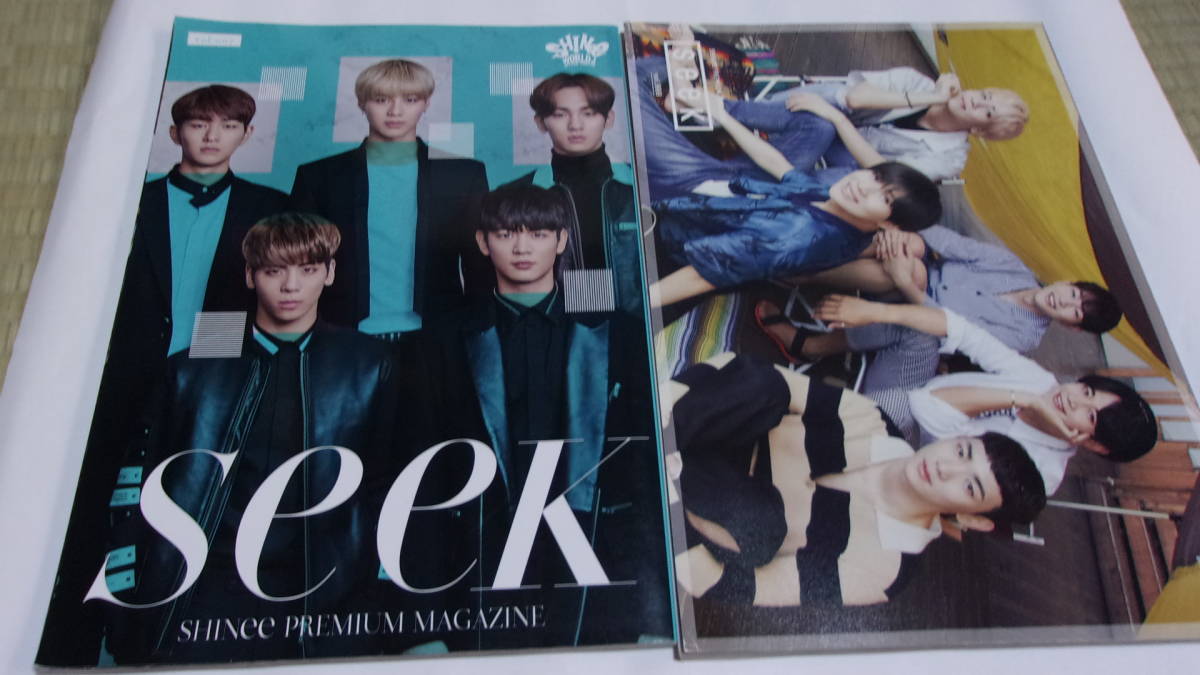 ★ SHINee PREMIUM MAGAZINE SEEK　9冊（VOL.7~14,16）セット★_画像2