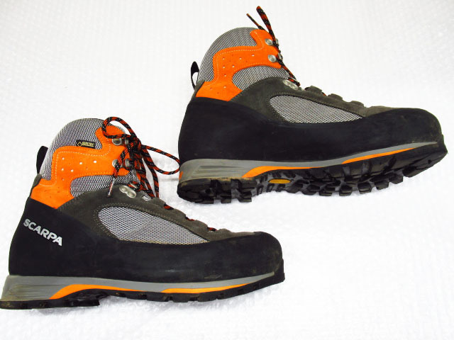 SCARPA スカルパ トレッキングブーツ 登山靴 ゴアテックス EU43 UK9 USM10 オレンジ ブラック 27.3cm 管理4G1117CL_画像3