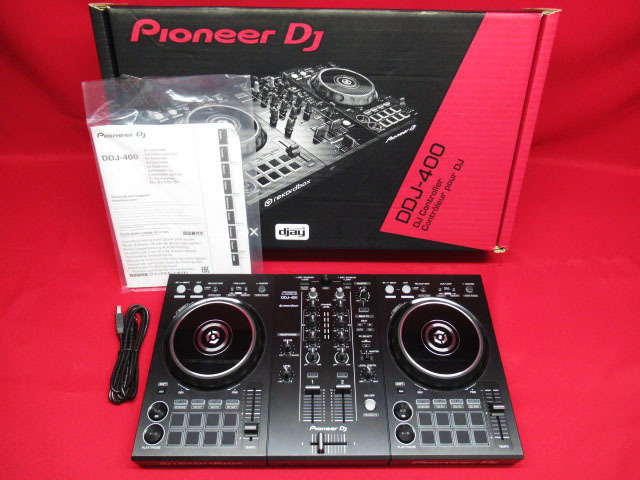 Pioneer パイオニア Ddj 400 Dj Controller Djコントローラー Rekordbox Pcdj Usbケーブル付属 箱付き 年製 管理b1117gp Wien51 At