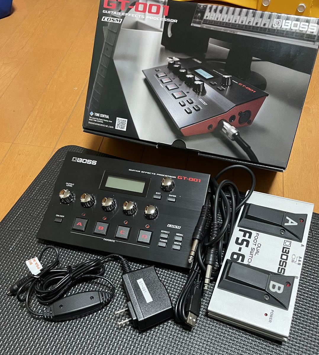 正規 【動作確認済】BOSS GT-001 マルチエフェクター アンプ