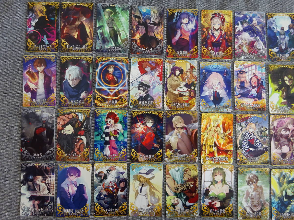 Fate/Grand Order FGOアーケードカード　概念礼装　まとめ売り４０枚　３_画像2