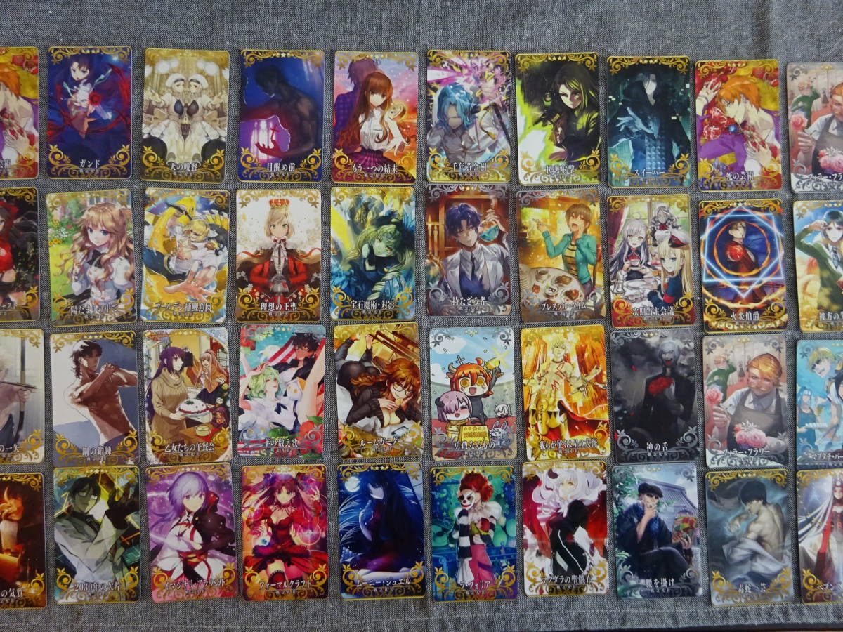Fate/Grand Order FGOアーケードカード　概念礼装　まとめ売り４０枚　９_画像1