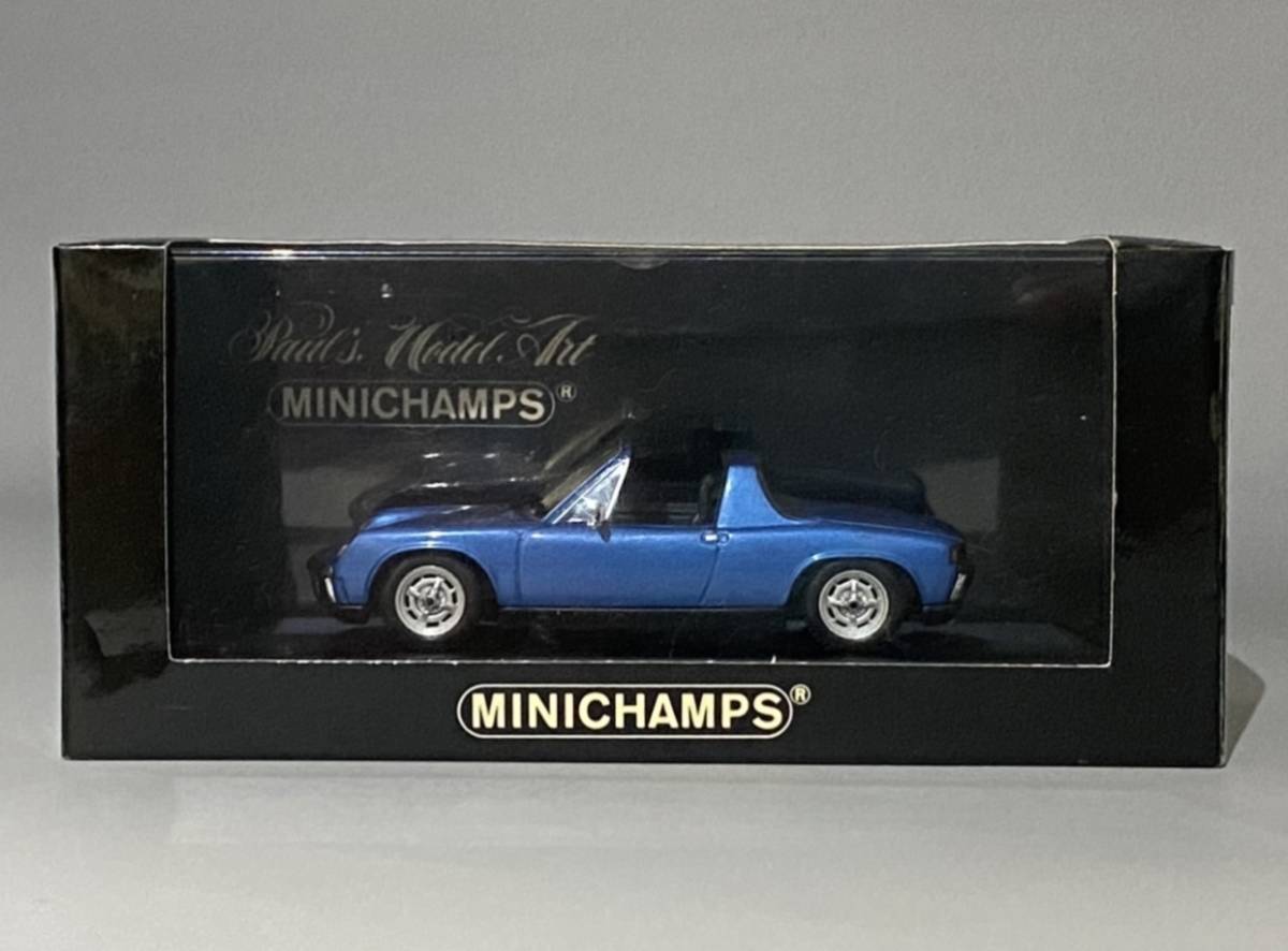 Minichamps 1/43 VW Porsche 914/4 Gemini Metallic 1973 ◆ Limited Edition 1 of 1,824pcs ◆ ミニチャンプス ポルシェ PMA 400 065669_画像10