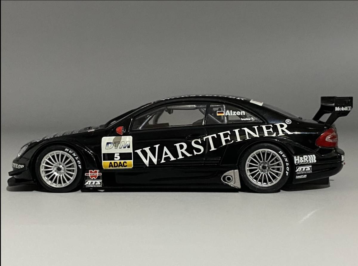 Minichamps 1/43 Mercedes Benz CLK Uwe Alzen #5 ◆ 6位 2002 Deutsche Tourenwagen Meisterschaft (DTM) ◆ ミニチャンプス 400 023205_画像6