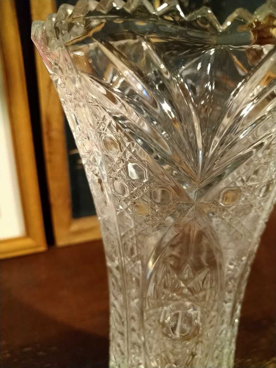 超特価】 ヴィンテージ花器花瓶 クリスタルガラス ecousarecycling.com
