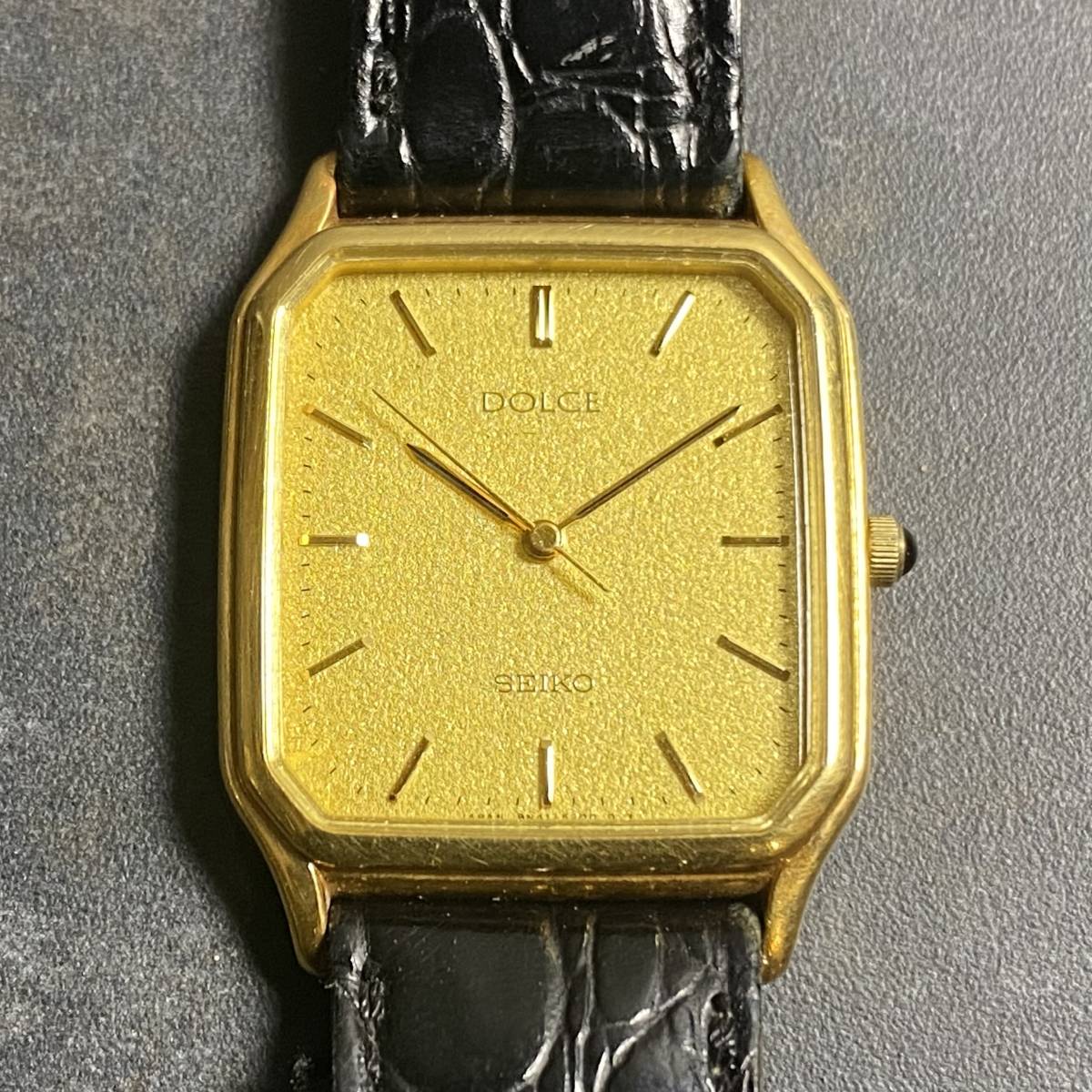 SEIKO DOLCE 18K GOLD 金 ゴールド セイコー アンティーク 腕時計 G3