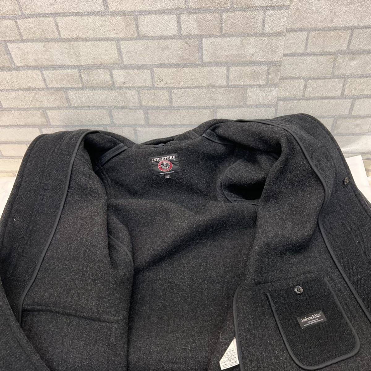 極美品 INVERTERE インバーティア JOSHUA ELLIS ダッフルコート 40