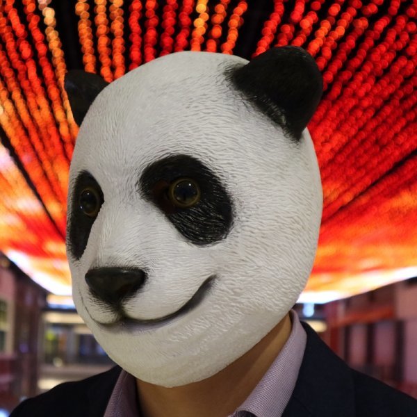 激レア！！マスク！出し物に ★『パンダ・熊猫 / THE PANDA 』◇ パンダ・マスク！！_画像3