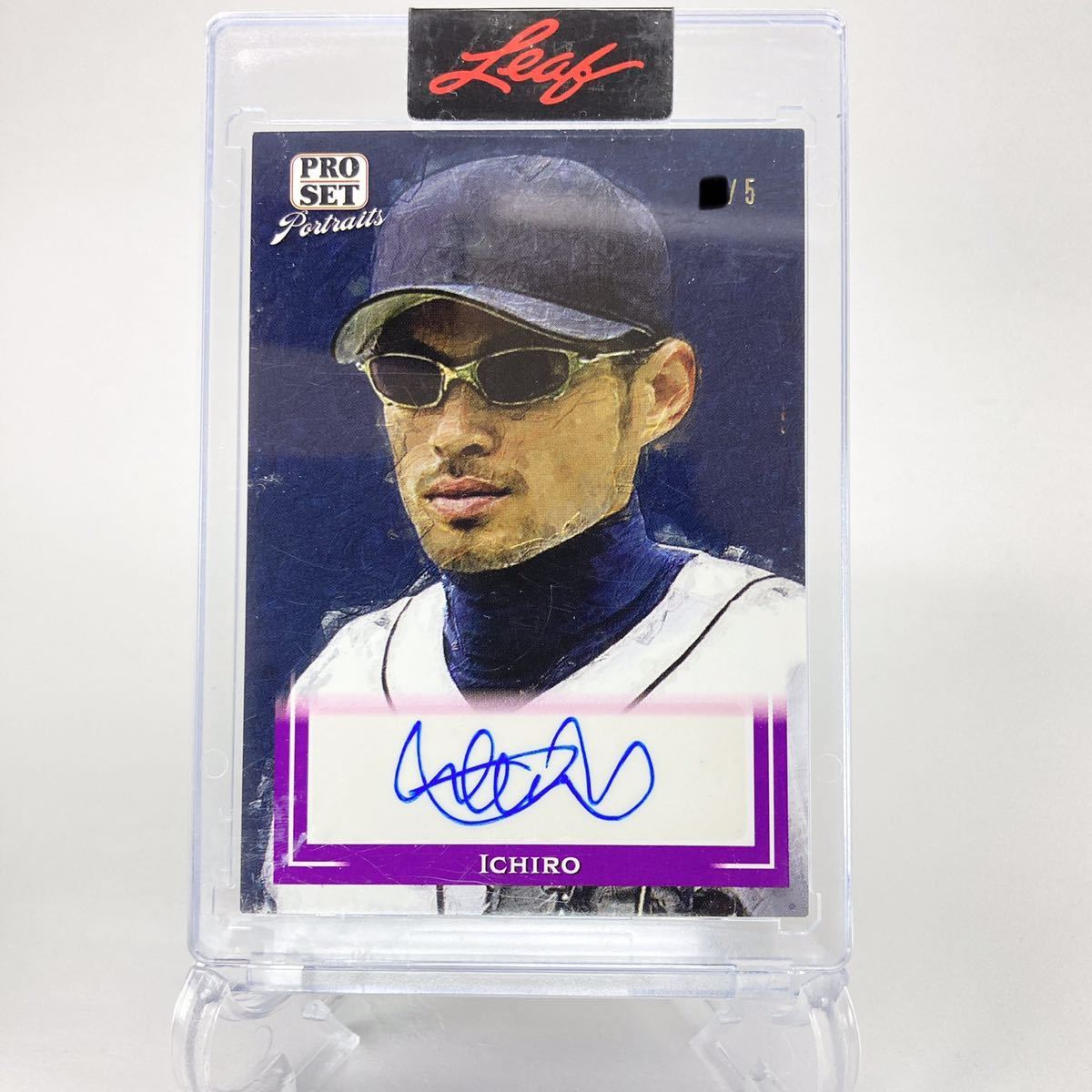 週末限定直輸入♪ 【直筆サイン】イチロー 2022 Leaf Pro Set Sports
