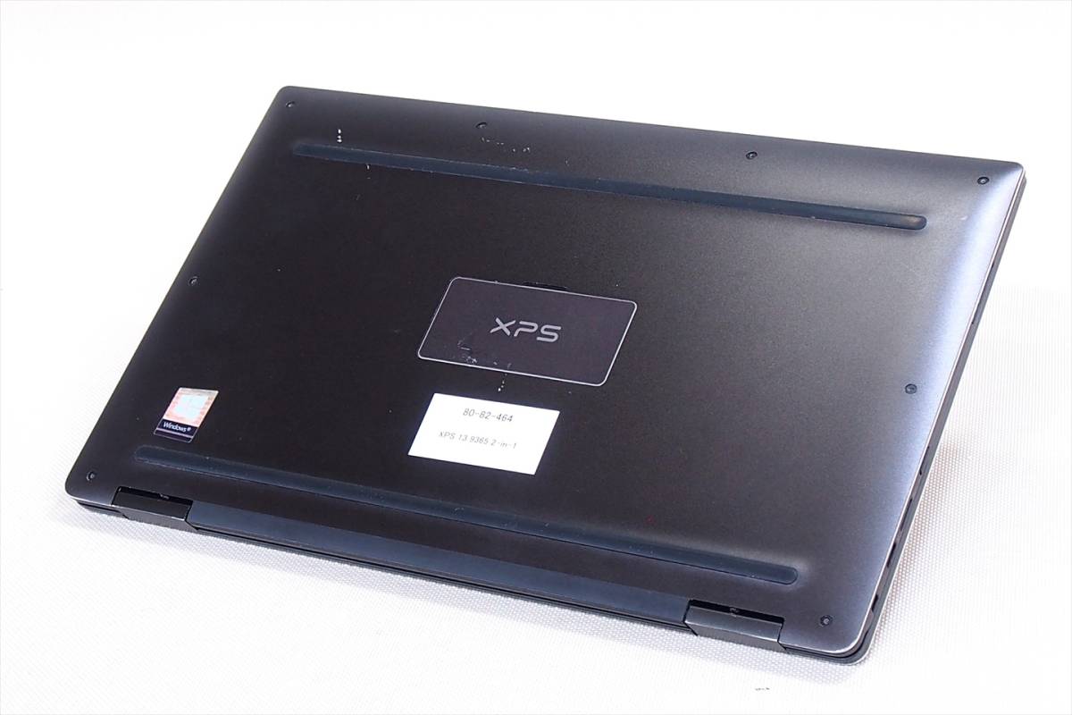 【即配】快速Corei7+16Gメモリ搭載!狭額縁13.3型FHDタッチ液晶!XPS 13 9365 2-in-1 i7-7Y75 SSD256G カメラ Win10_画像7