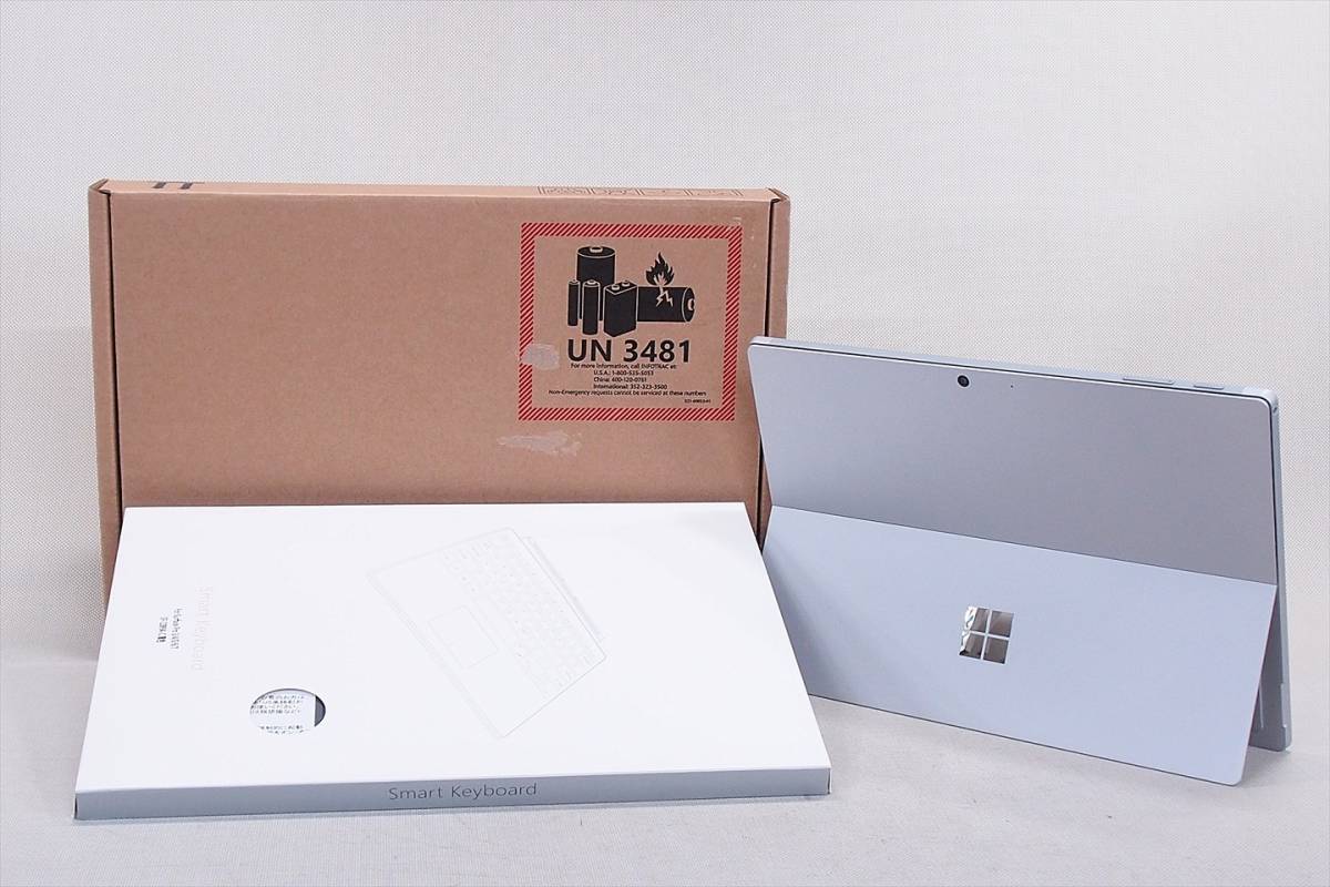 【即配】元箱付き!新品ワイヤレスキーボードカバー付属!第10世代Corei5+メモリ8G搭載!SurfacePro 7 i5-1035G4 カメラ Bluetooth Win10_画像6