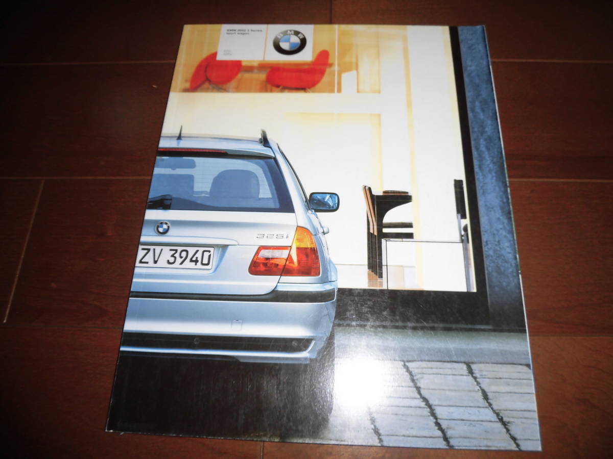 BMW3シリーズ・スポーツワゴン　※英語版　【E46　カタログのみ　2001年　83ページ　英語表記】　325i/325xi_画像1
