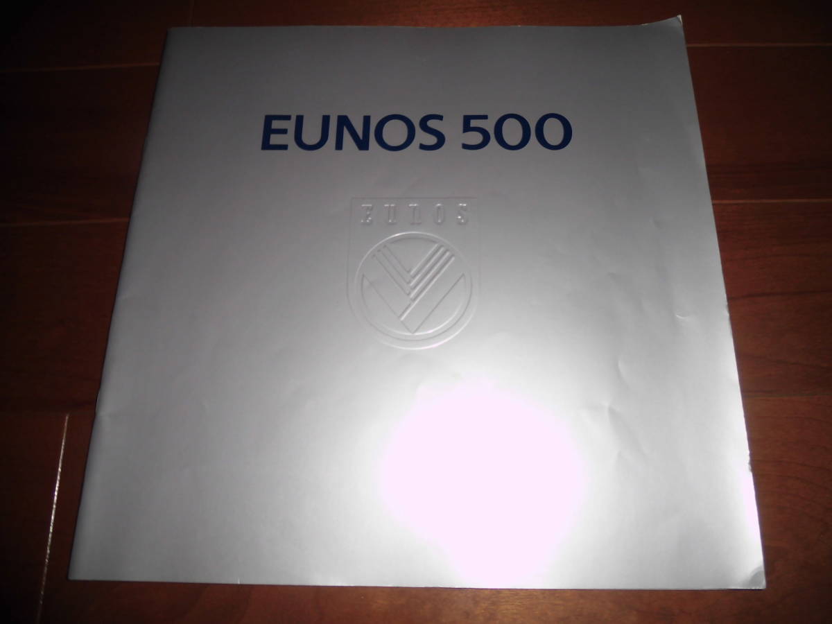  Eunos 500 [CAEPE other catalog only 1992 year 2 month 38 page ] 20G/18D other EUNOS500