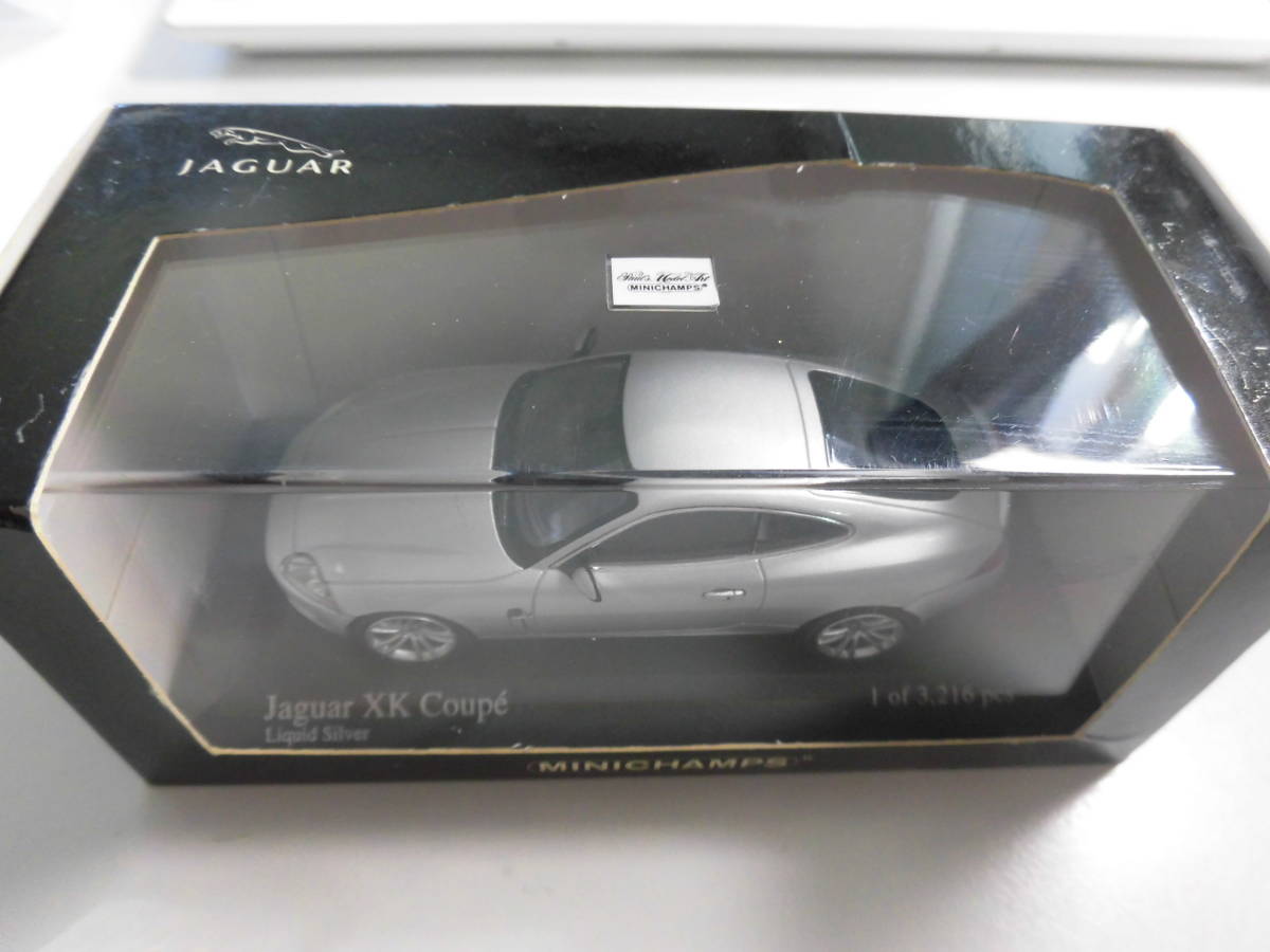 ジャガーXKクーペ　2006　【PMA　1/43　ミニチャンプス　ミニカー】　JAGUAR　XK　Coupe
