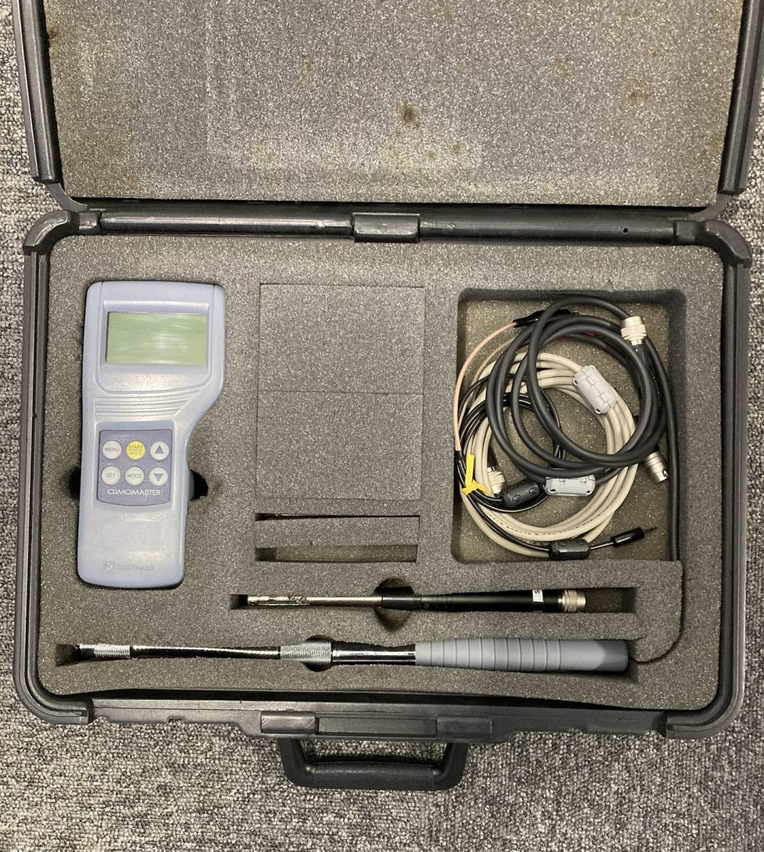 KANOMAX 6541 CLIMOMASTER ANEMOMETER 日本カノマックス クリモ